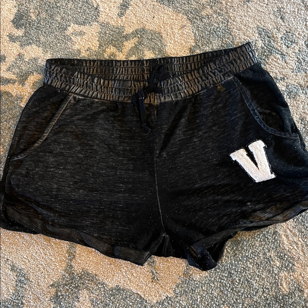 Comfy Black Pajama Shorts